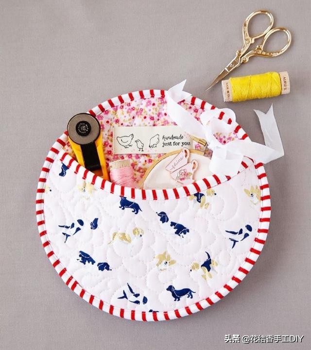 纯色布头手工制作大全,手工布艺大花