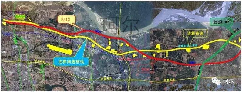 连霍高速郑州段最新规划图,郑州连霍高速北移最新地图