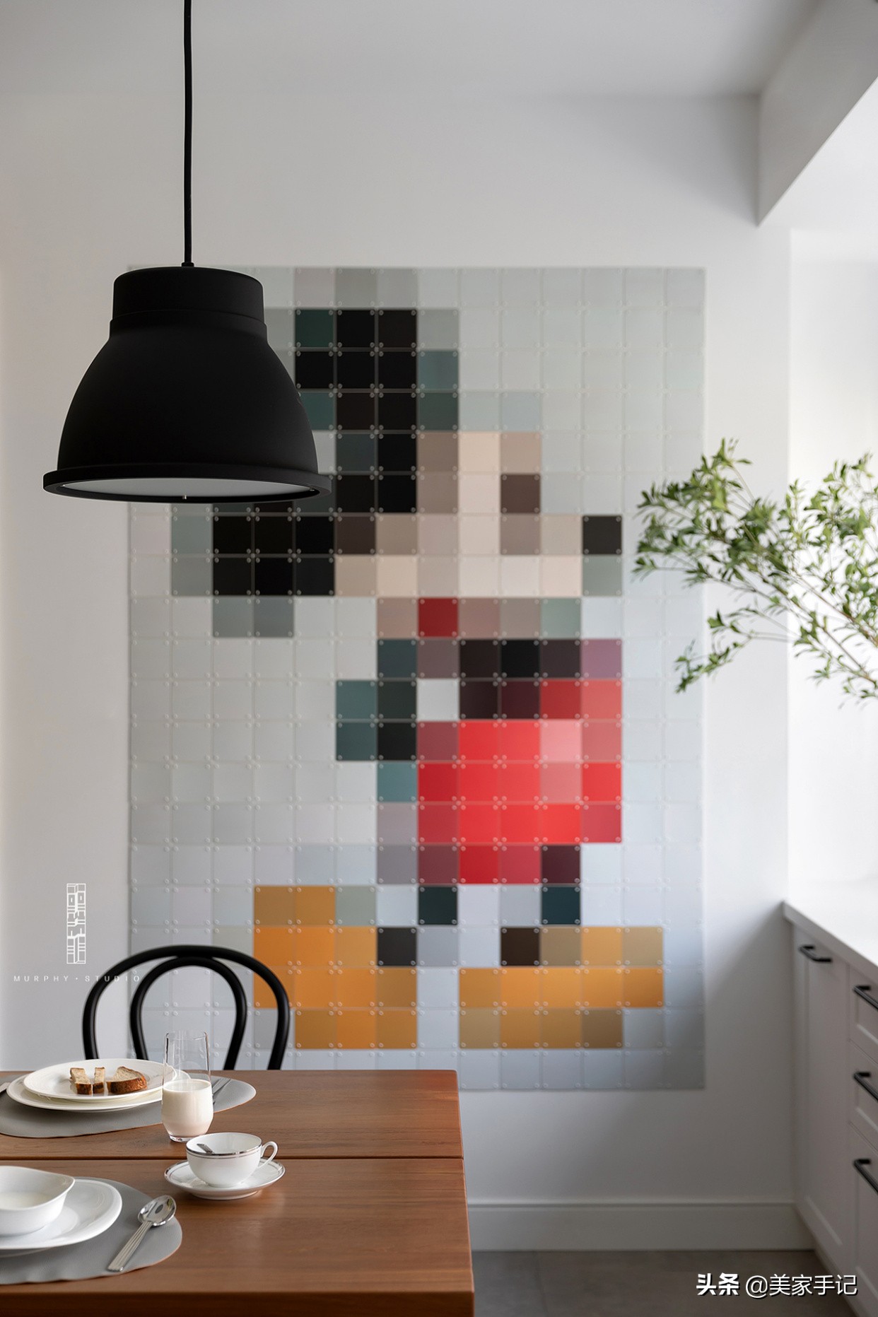 大面积留白风格装修,留白设计装修