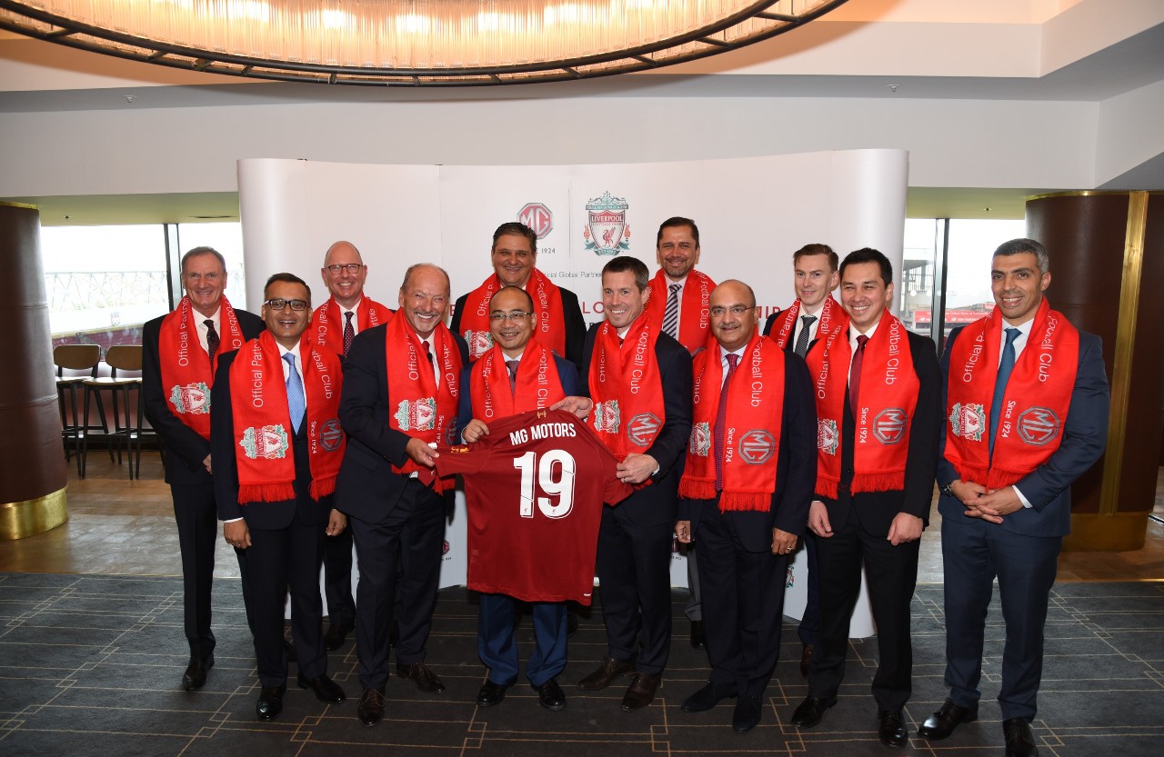 加速重返国际舞台C位，名爵成利物浦足球俱乐部全球官方合作伙伴