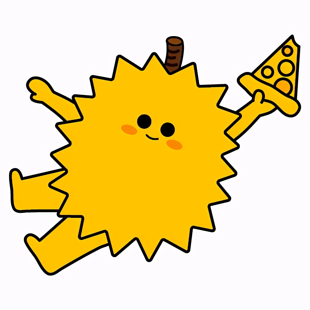 乐凯撒榴莲比萨买一送一只卖两周,乐凯撒爆浆榴莲披萨