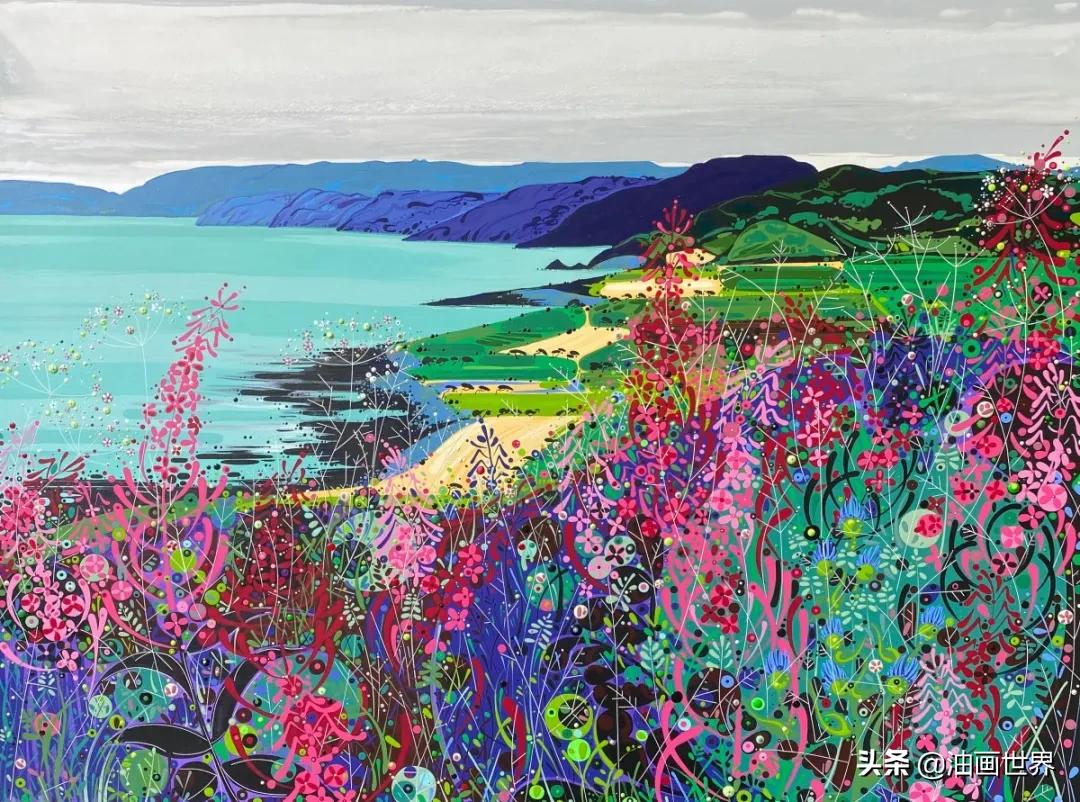 美丽和谐的色彩，丰富的图案，令人回味