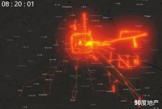 心酸！环京人口流动地图来了！睡在固安，梦在北京