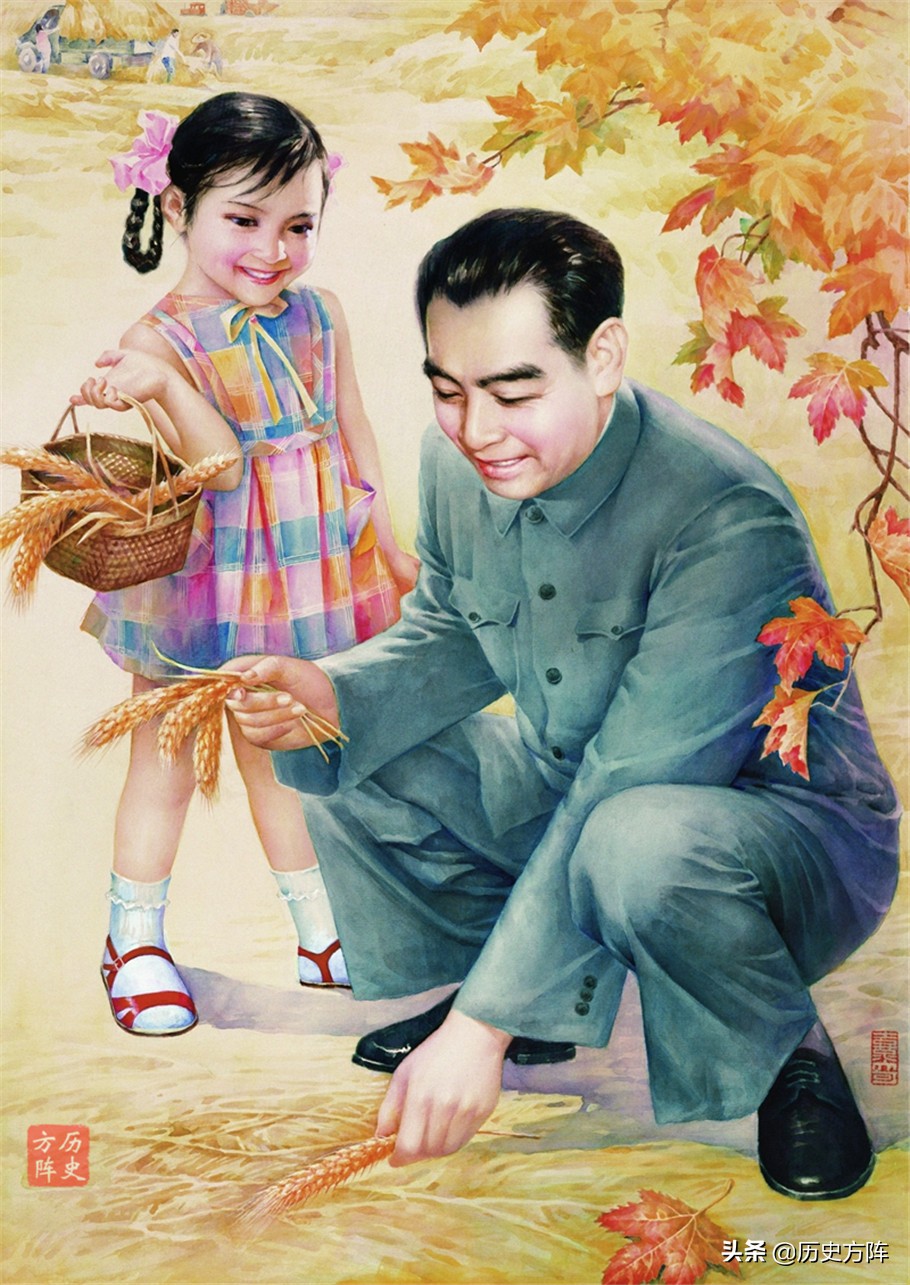 八十年代的年画张张都是回忆,年画开国元勋