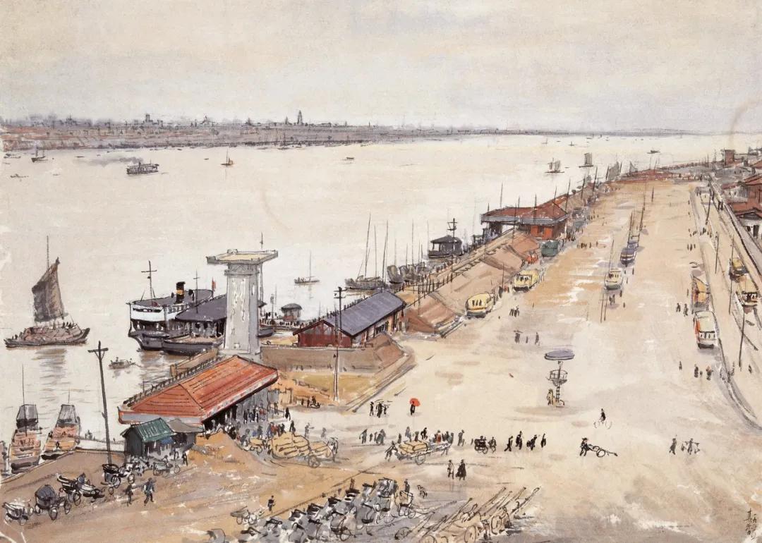 长江流域的风景画,长江生态人文画卷画师们画出震撼