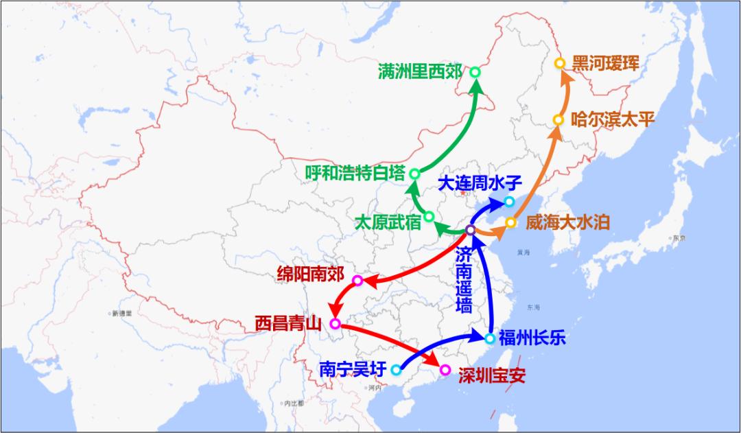 「一周交通资讯S02E10」济南机场非主流经停航线地铁2号线更名