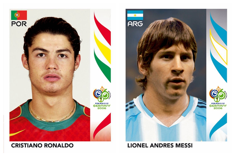 c罗梅西第一次对决图片,c罗梅西最后一次世界杯