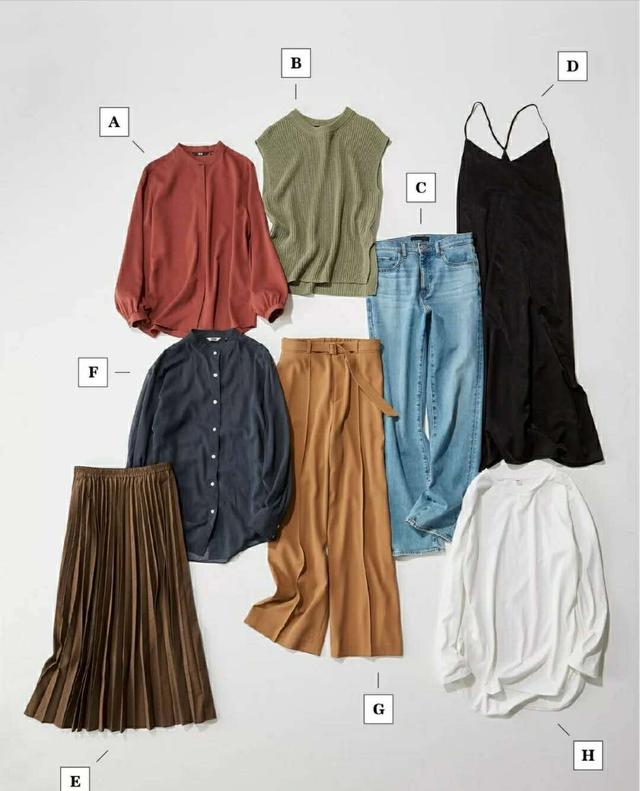 优衣库穿搭秋季小个子,优衣库穿衣搭配秋季