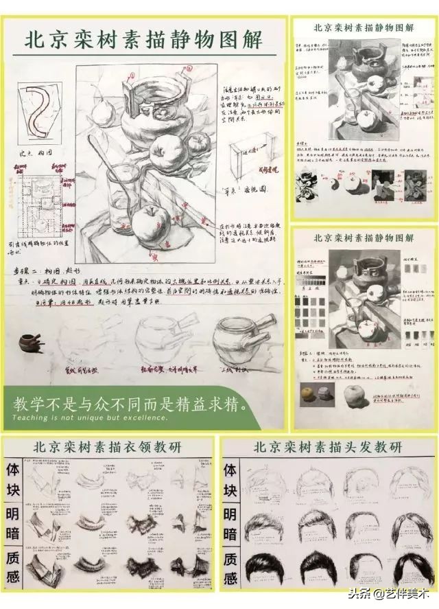 栾树集训画室效果,北京栾树画室团购