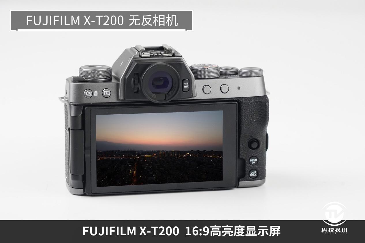 专业摄影师最佳助手富士xt200评测,富士x-t200摄像效果