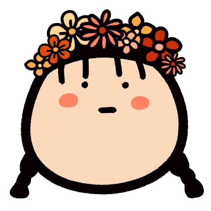 六种脸型头像插画,好看头像线描简单