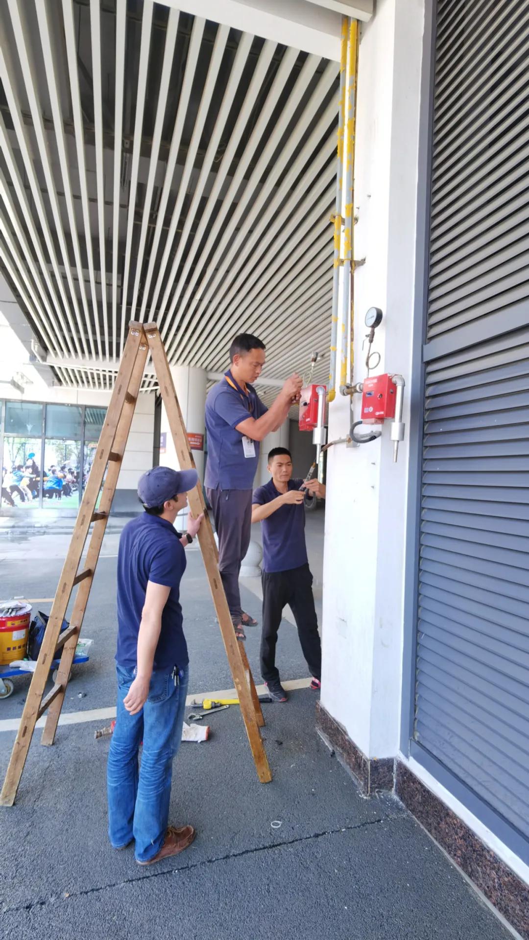 体育中心节后安全卫生大检查,经开区开展国庆节节前安全生产检查