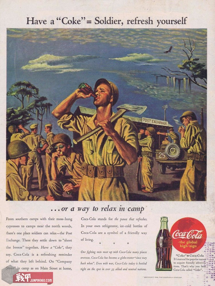 二战可口可乐故事,可口可乐二战