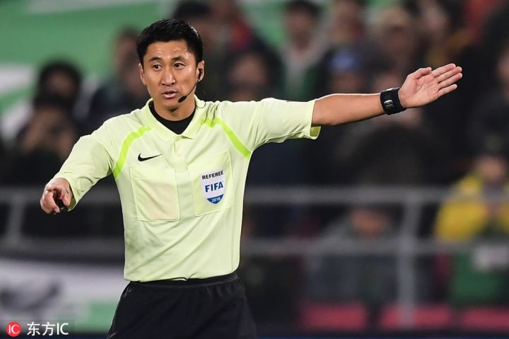 马宁执法亚冠附加赛,马宁亚冠执法水准