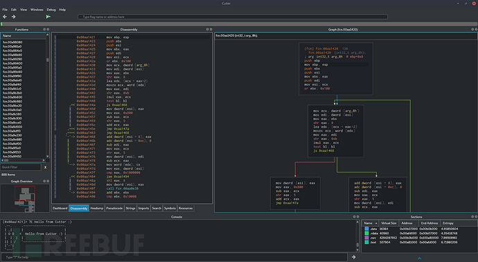 逆向分析“海莲花”APT木马的花指令反混淆工具