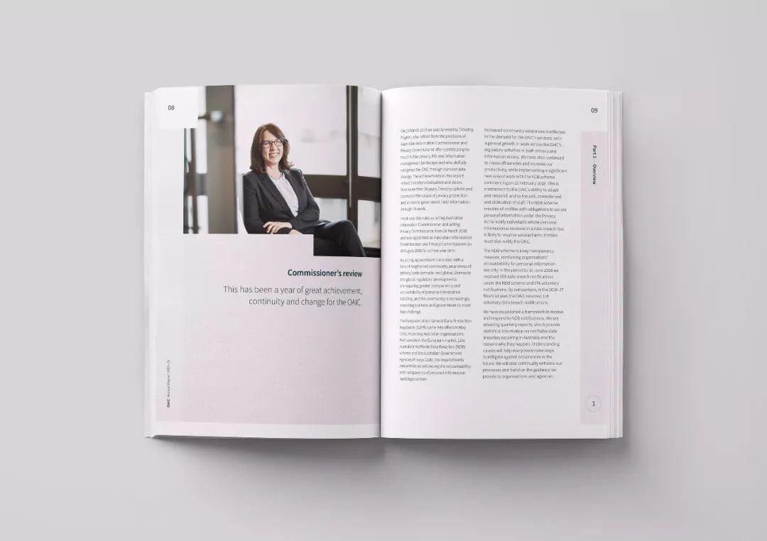 简约大气的企业宣传册／画册设计精选