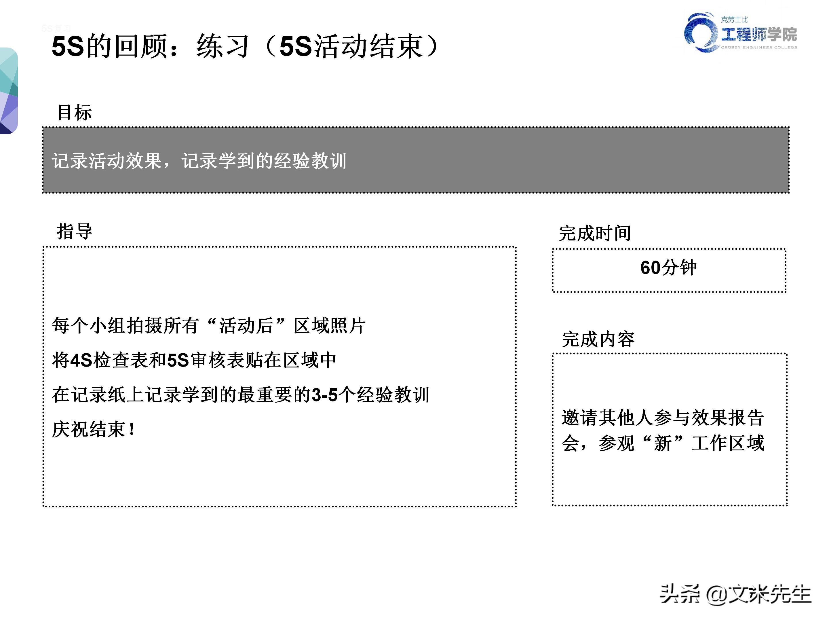 知名企业的5s管理,企业5s管理之整顿