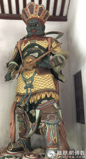 天王殿里面的四大天王图,天王殿哪四大天王