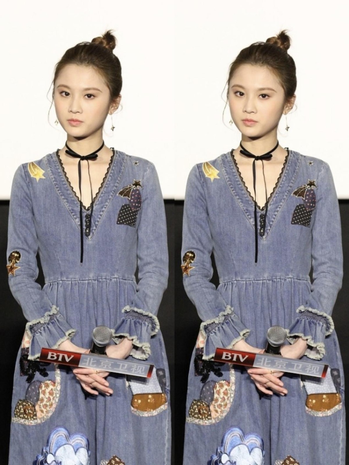 《你好，火焰蓝》女主好可爱，娃娃脸看着真嫩，同框佟丽娅也不输