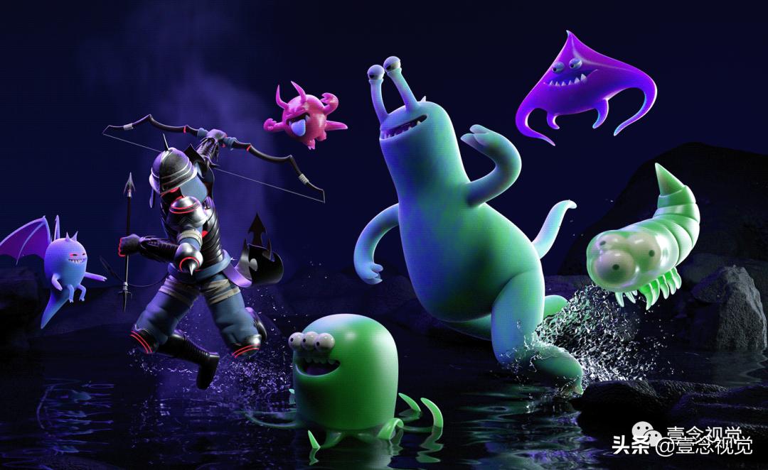 98G高阶C4D建模教程强势来袭！「入门进阶+产品+插画人物」