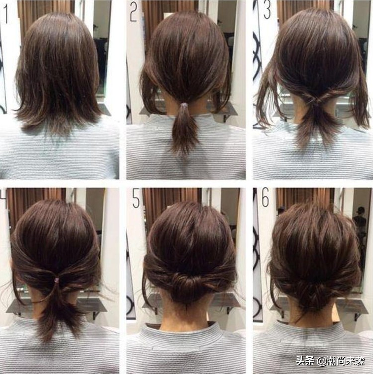 中短发编发简单好看新年编发,森系短发编发教程儿童编发