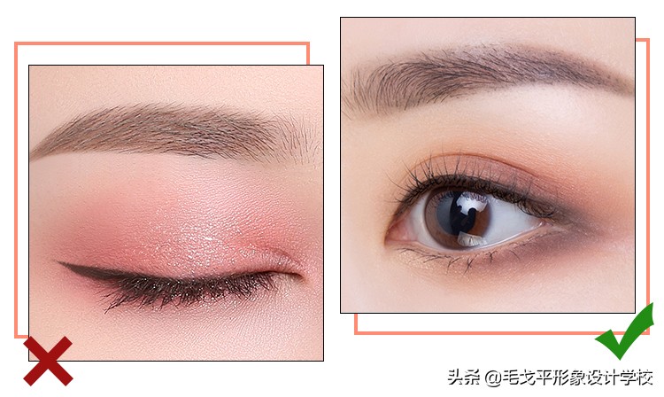 拯救肿泡眼眼妆教程快收藏起来,肿泡眼日常眼妆的教程