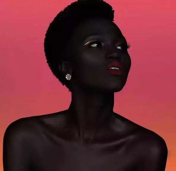 世界最黑的黑模特,世界上最黑模特