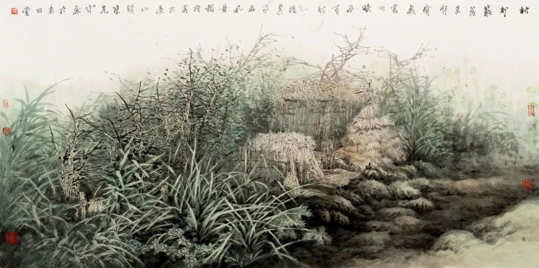 充满诗情画意的山水田园风光,慢慢体味令人陶醉的田园山水韵味