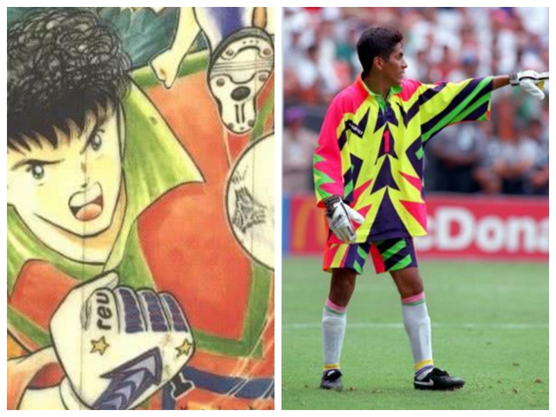 足球小将漫画原型,足球小将人物画法