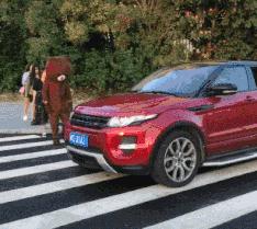 搞笑gif跟着妹子的节拍摇起来,敲锣打鼓甩头搞笑gif