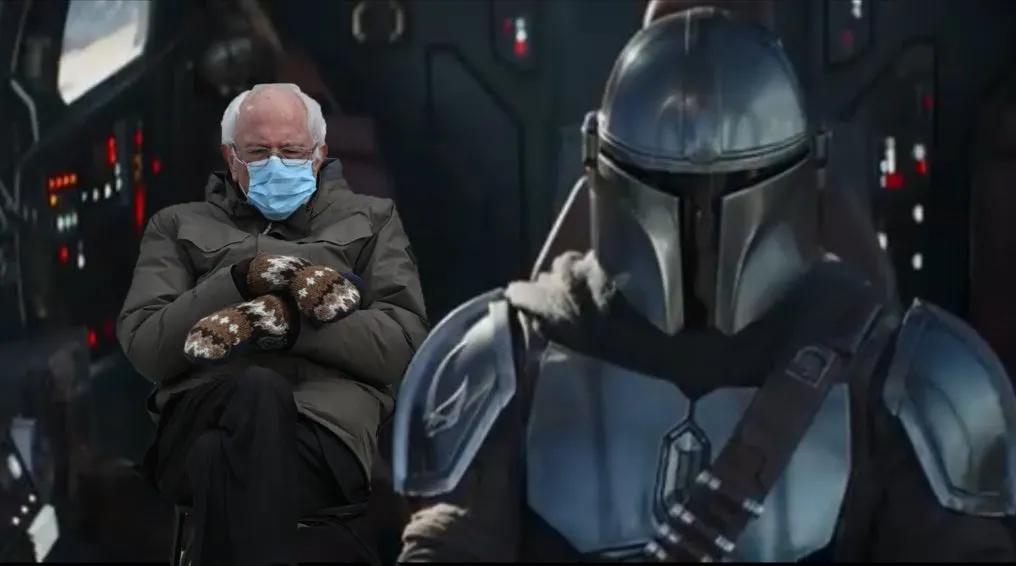 拜登就职典礼上的桑德斯火了,拜登和桑德斯竞选最新情况