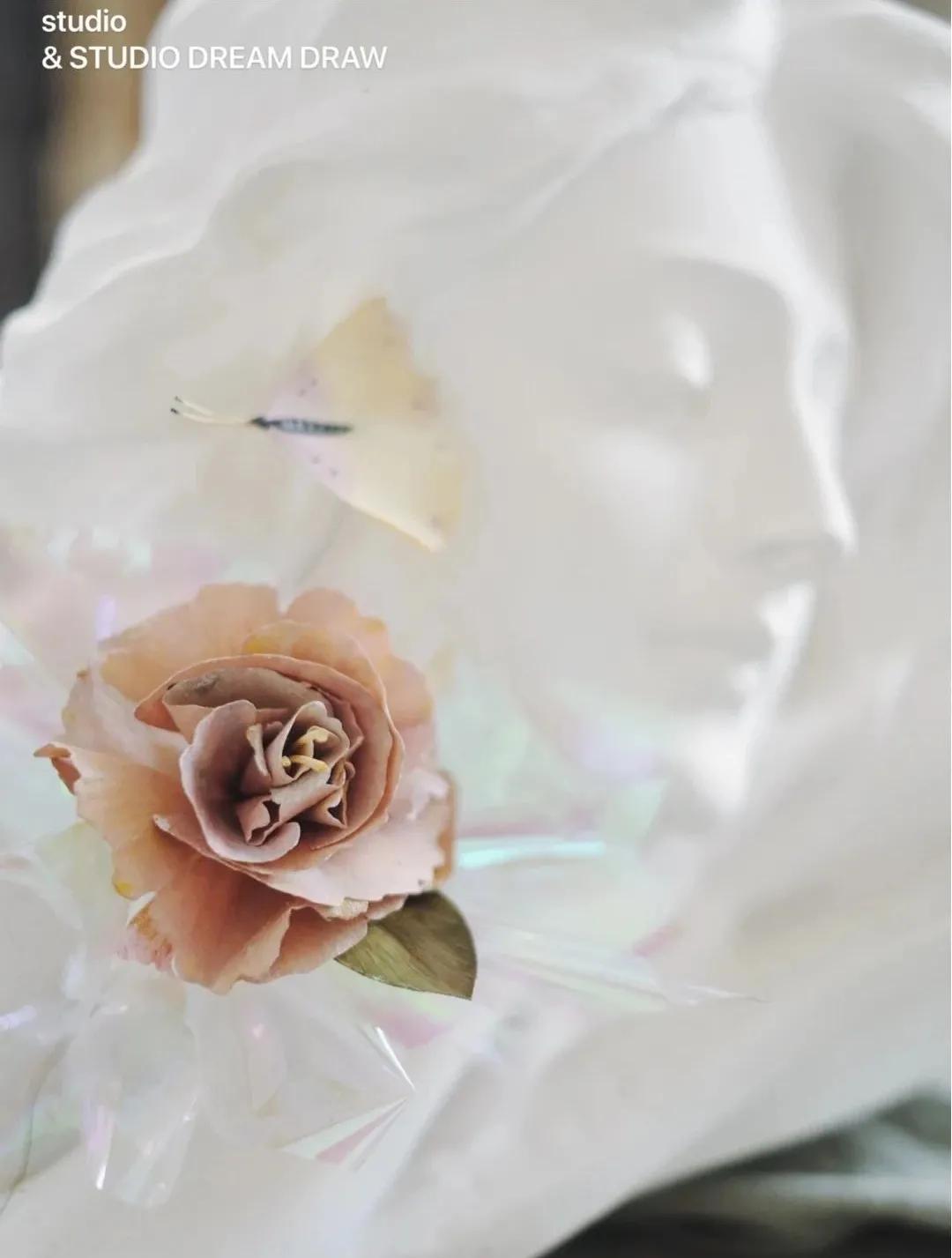 银杏树叶如何做玫瑰花,银杏叶如何制作玫瑰花