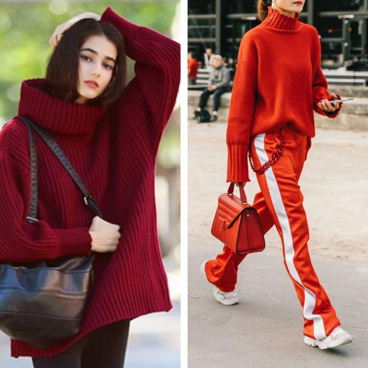 今年秋冬流行红色什么款式,红色单品春节如何穿出惊艳感