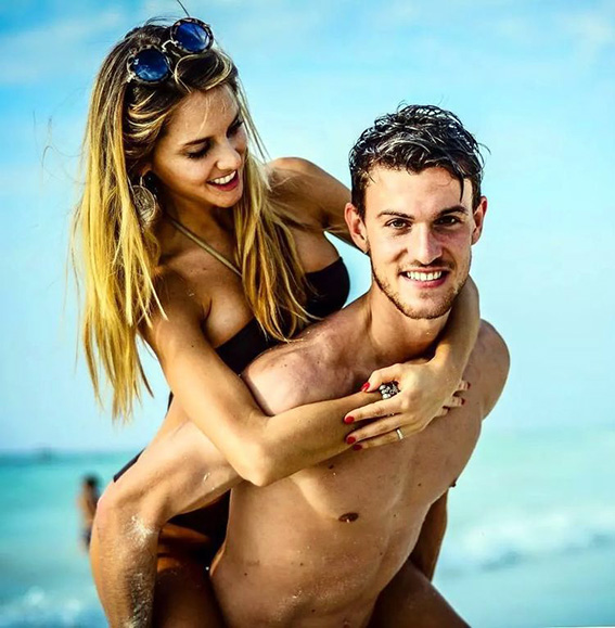 尤文图斯球员鲁加尼的美丽妻子,鲁加尼尤文女友