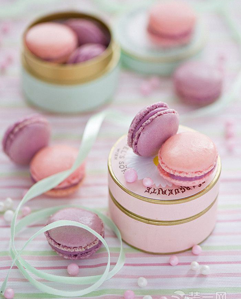 法式贝壳马卡龙甜品,法式点心甜品马卡龙