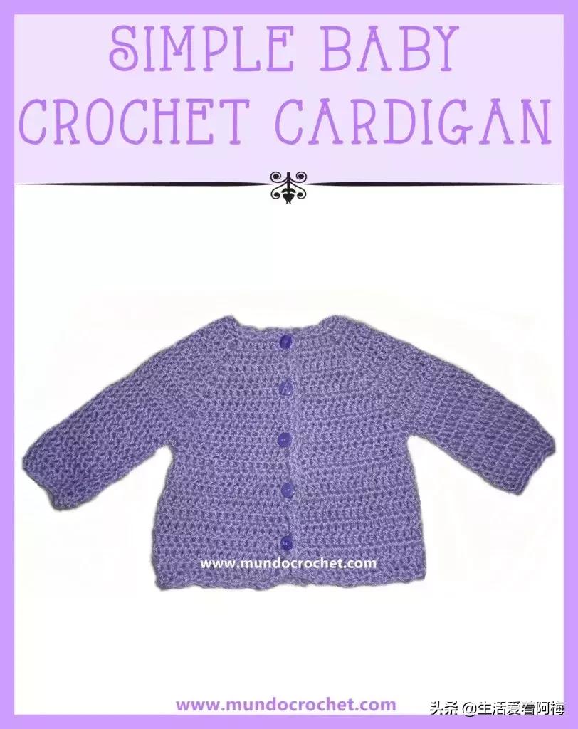 钩织冬季儿童毛衣图解,儿童内搭毛衣钩织教程完整版