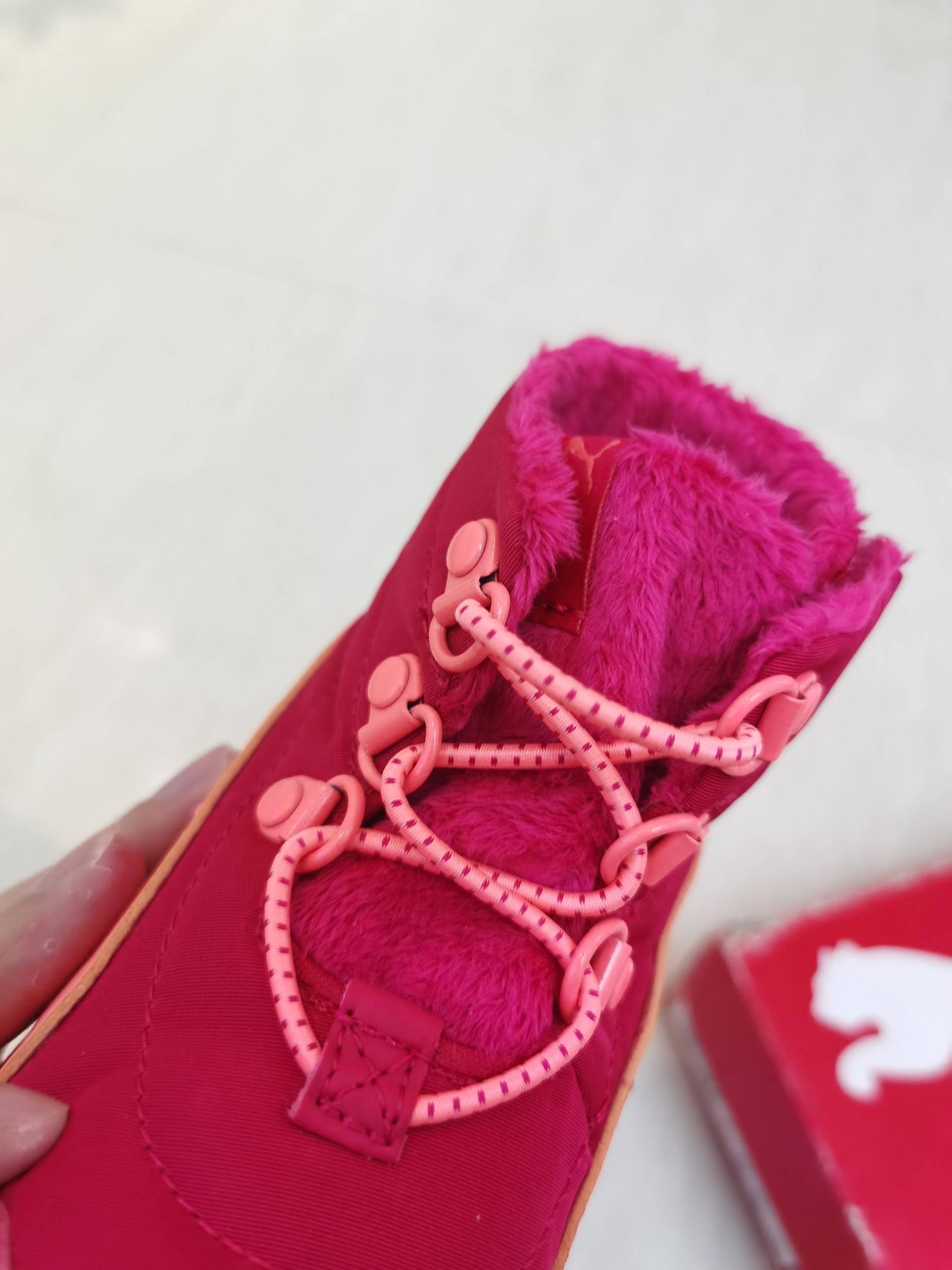 「双十一晒单」踏雪无忧：彪马小童加绒运动靴