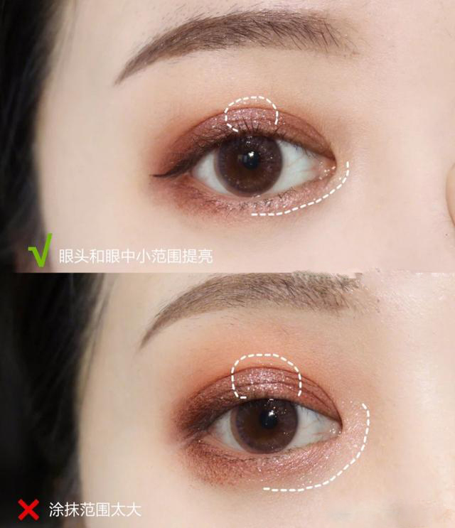 猫咪盘眼影保姆级,保姆级内双眼影画法