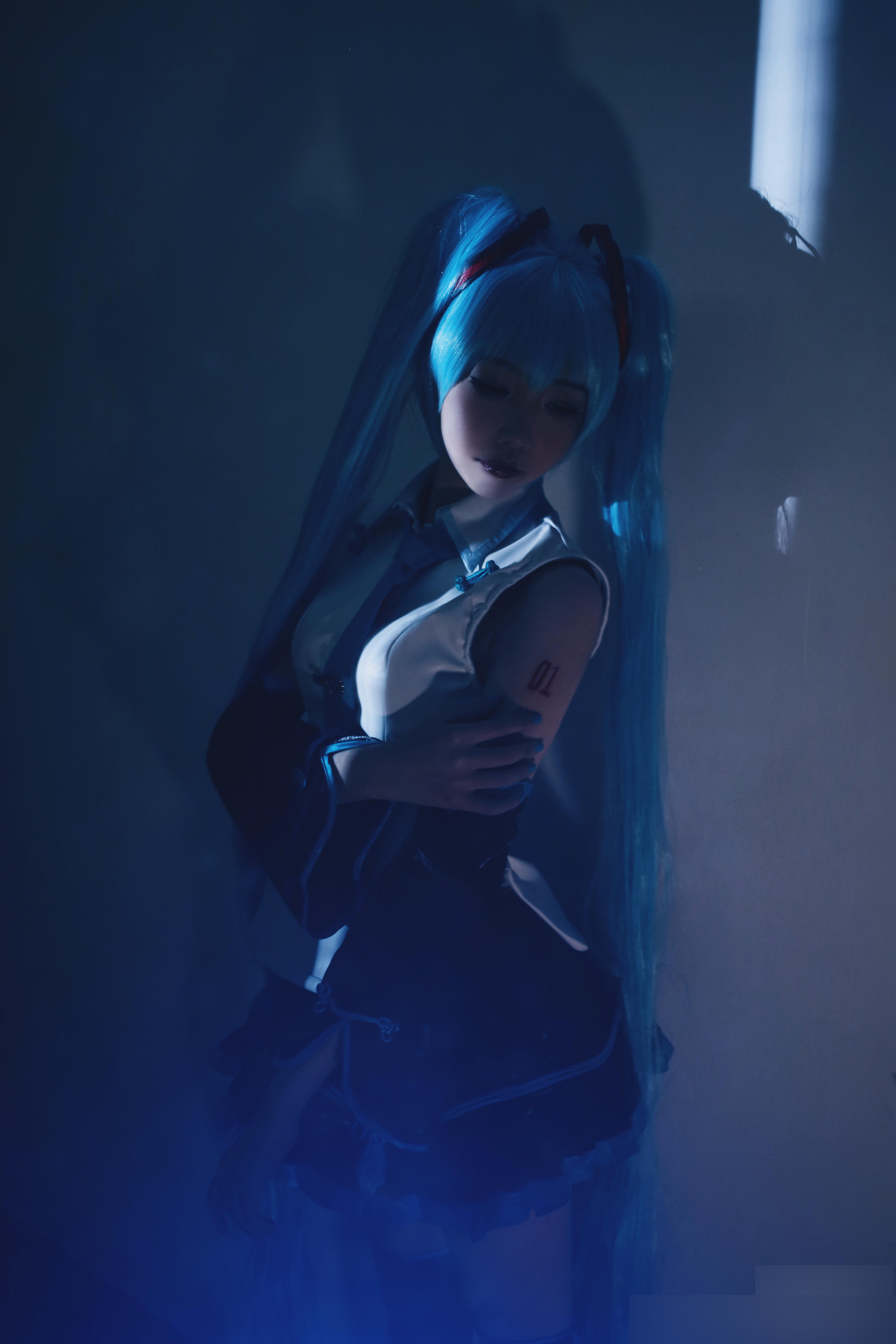 女coser初音未来,中国女孩cos初音未来在日本漫展
