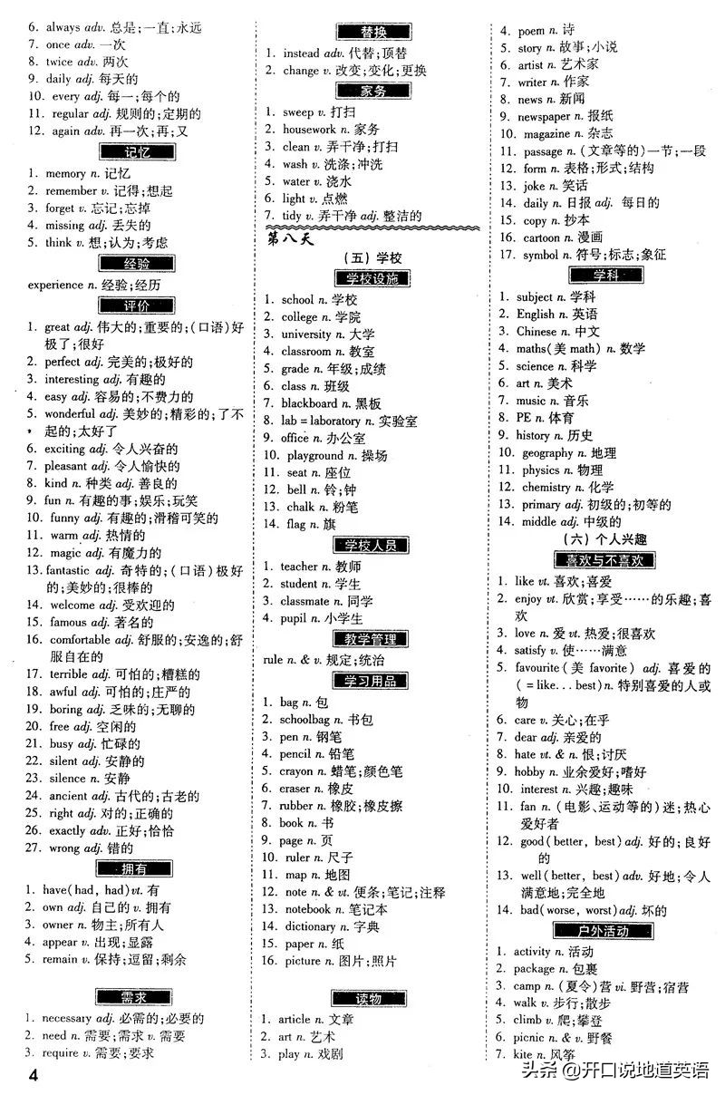 英语单词快速记忆法初中简单,技巧速记初中1600单词