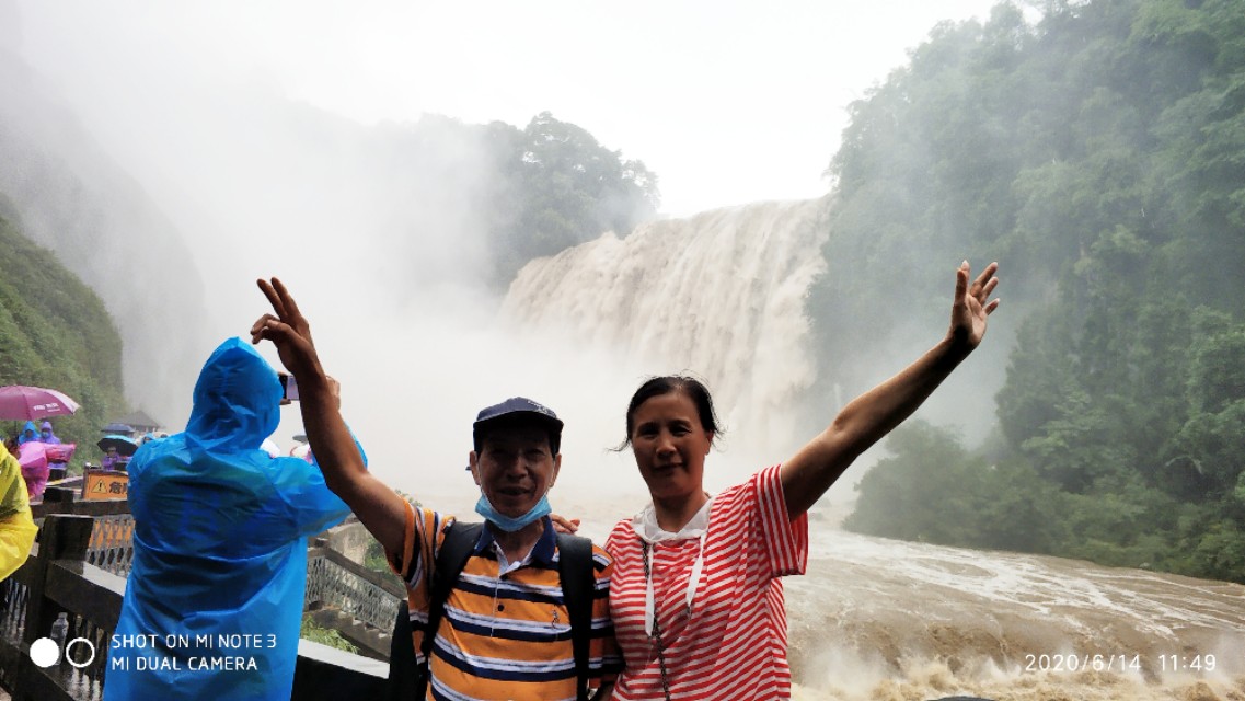 我的旅行回忆之贵州黄果树瀑布,初夏黄果树瀑布