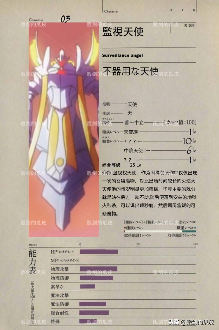 overlord怪物设定,overlord完全设定资料集