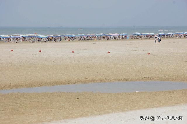 天下第一滩乳山银滩地图,山东的乳山银滩