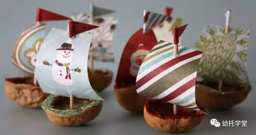 废物利用亲子手工制作坚果,创意坚果手工制作大全图片