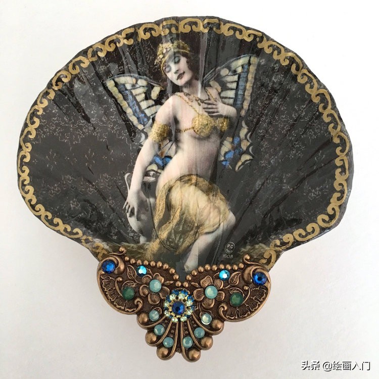 贝壳的创意装饰,漂亮的贝壳做装饰