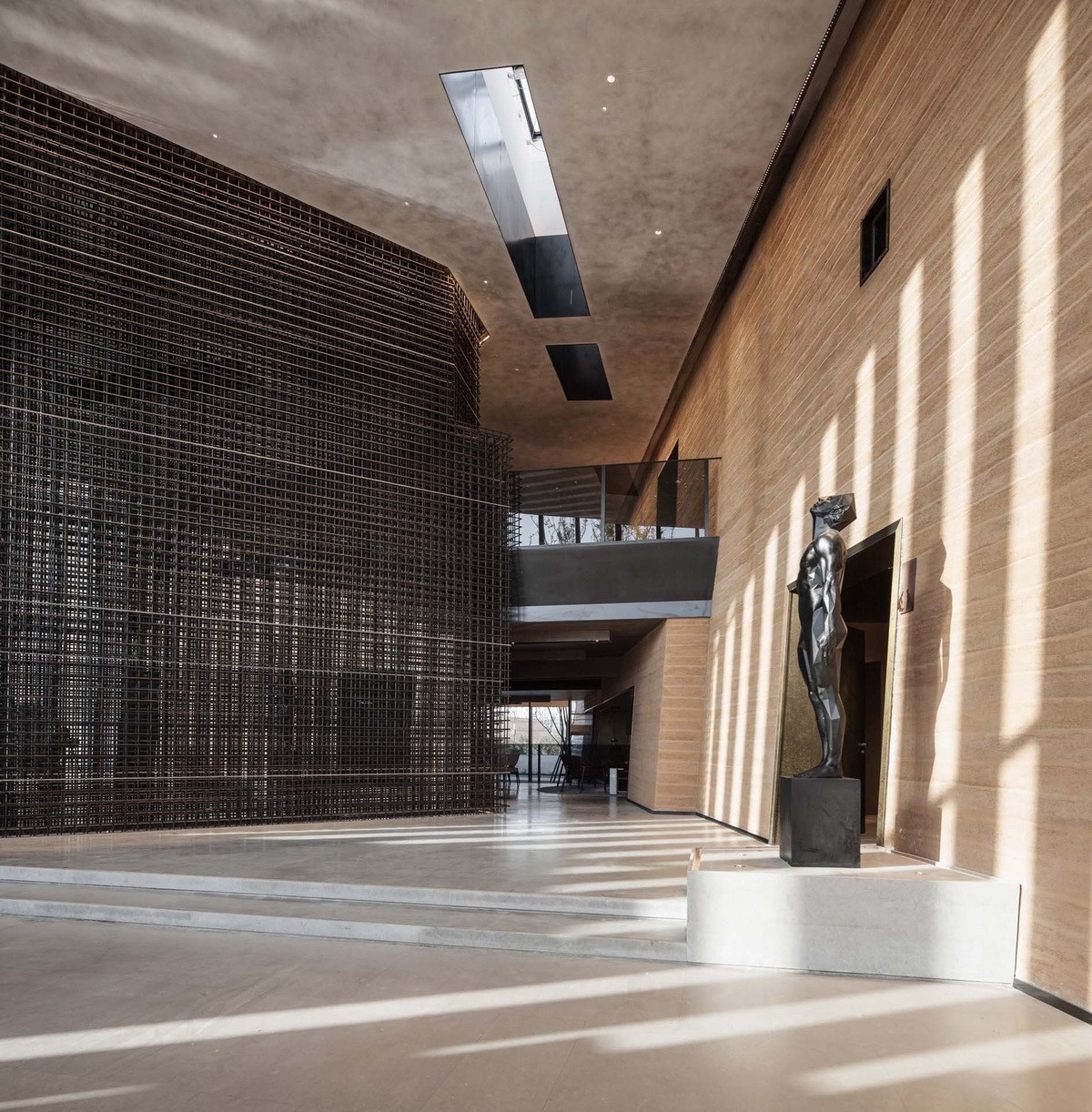 东西方现代夯土墙建筑集粹