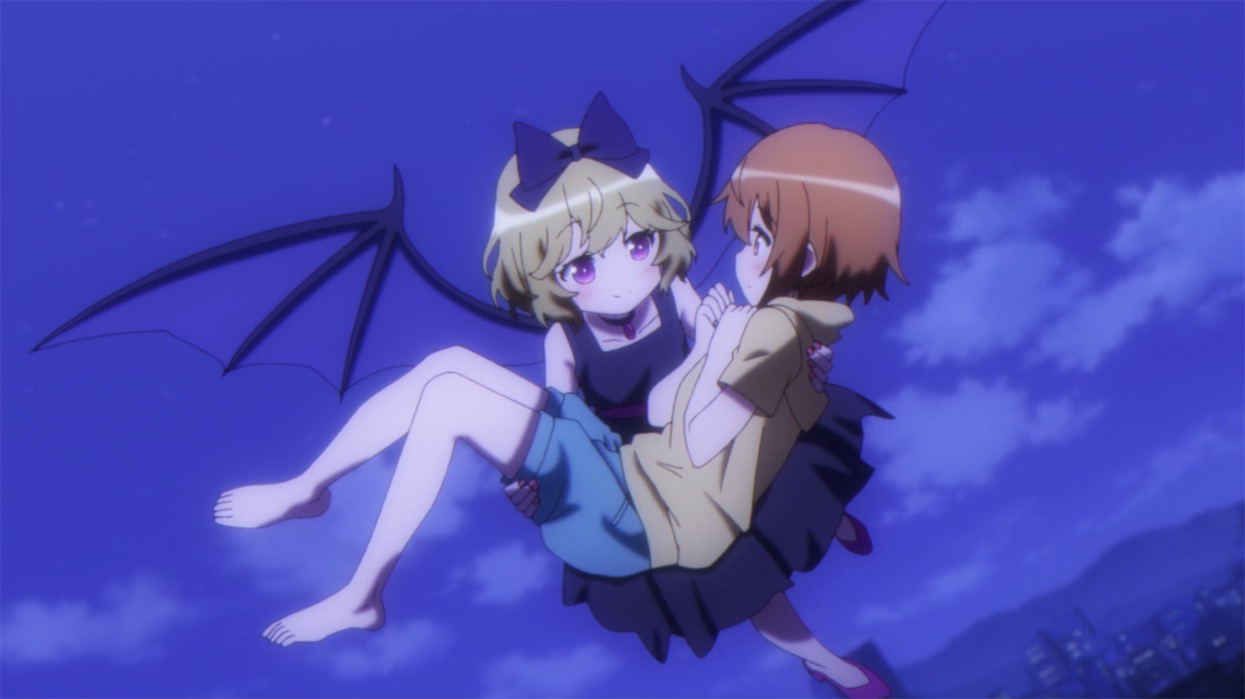 可爱萌萌哒的女孩子吸血鬼动漫,呆萌可爱的吸血鬼女生日本动漫