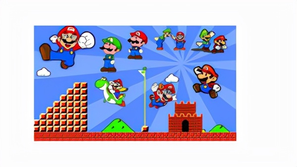 超级玛丽游戏编程完整代码,程序员用代码还原超级玛丽第一关