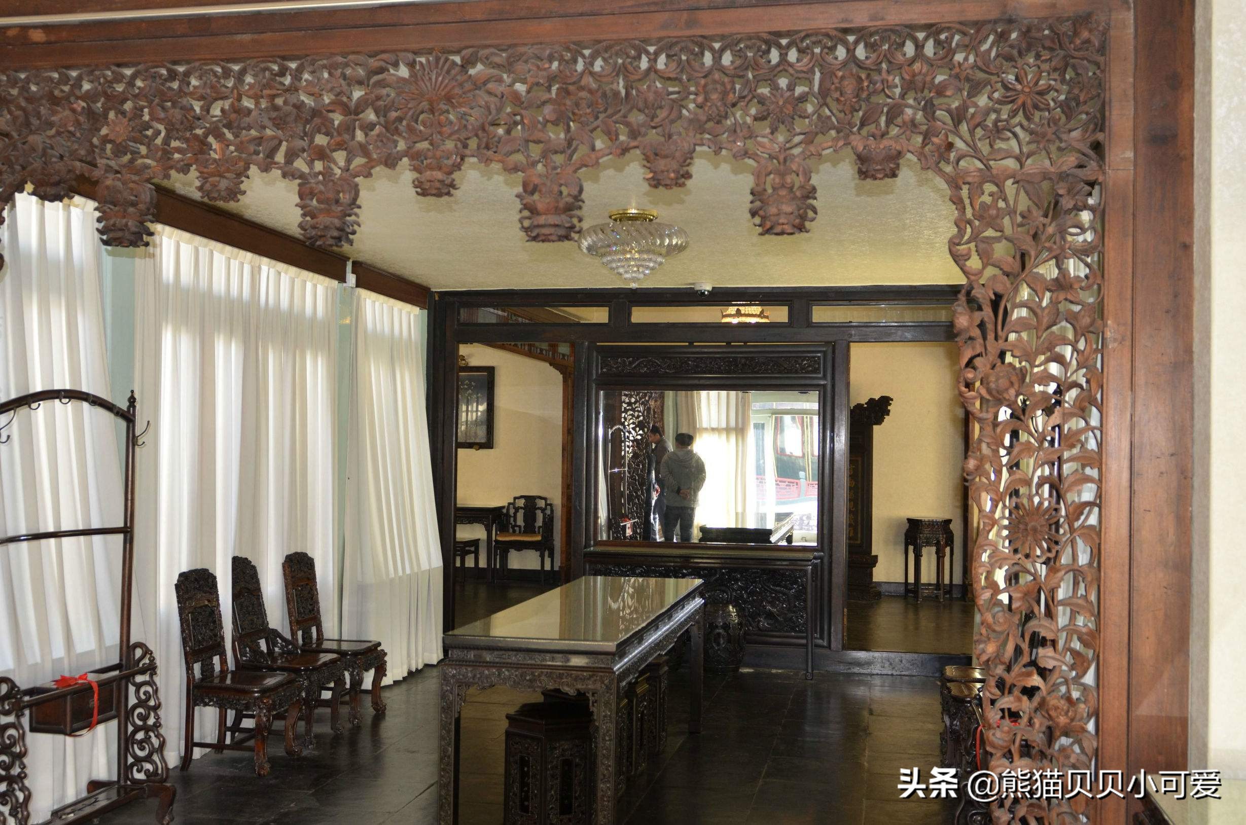 4.5米层高中式古典风格,中式古典风格装修效果图