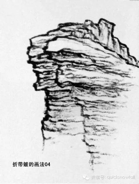 王飞飞山水画山石的画法,金学长山水画山石画法视频